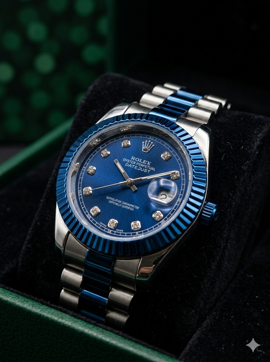 Luxury Watch for Men with Date Gold Dial Two-Tone Stainless Steel