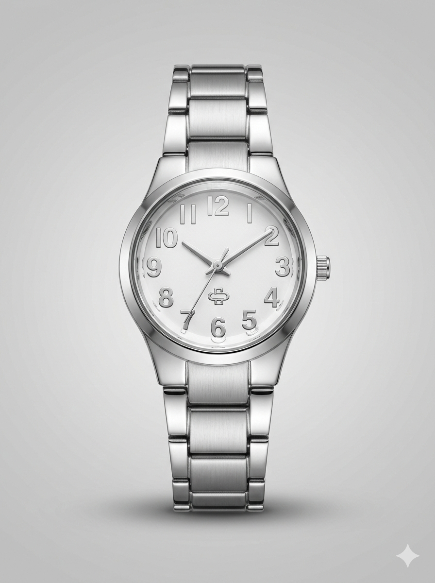 Minimalist Women’s Watch – Classic Analog Wristwatch